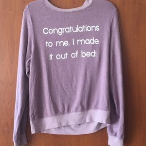 (Wildfox) Congratulations To Me Sweater